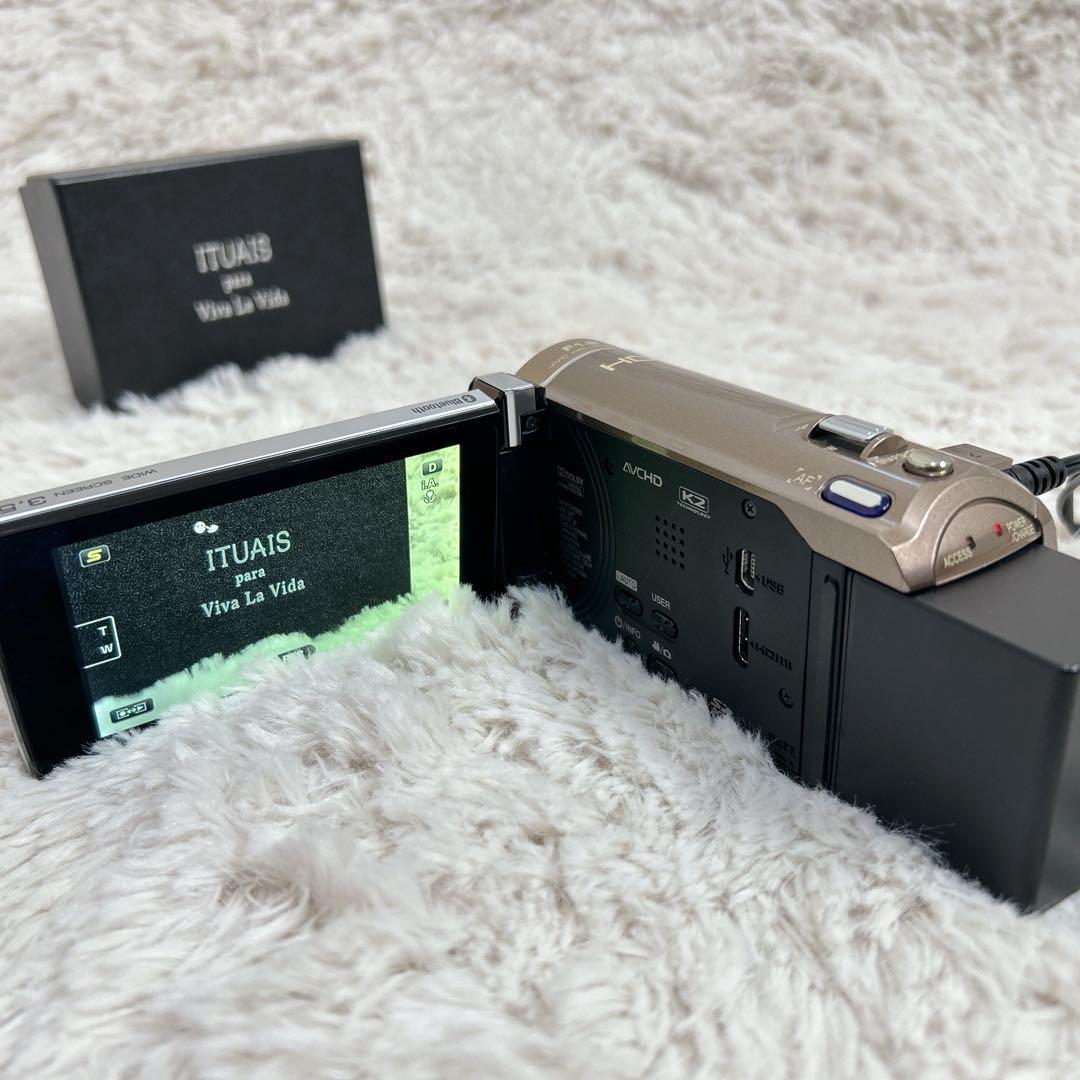 美品 Victor Everio ハイビジョンビデオカメラ 64GB リモコン付