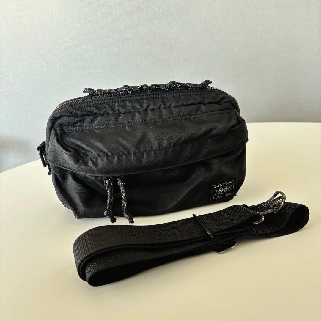 【数回使用のみ】ポーター フォース 2way ショルダーバッグ ボディバッグ