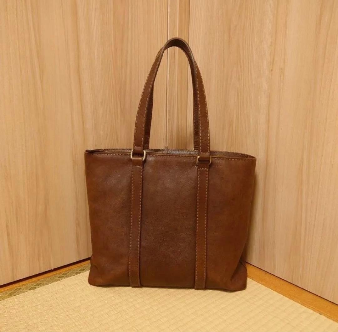 売り切り　土屋鞄　トーンオイルヌメ ビジネスバッグ