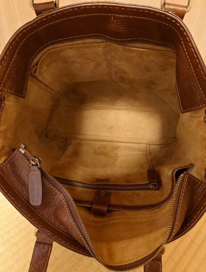 売り切り　土屋鞄　トーンオイルヌメ ビジネスバッグ