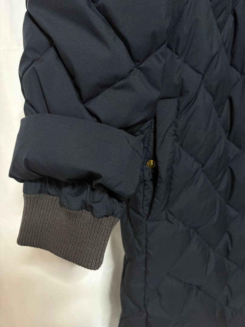 ⭐️クロコダイル⭐️ダウンコート⭐️CROCODILE⭐️ネイビー⭐️未使用に近い♪⭐️