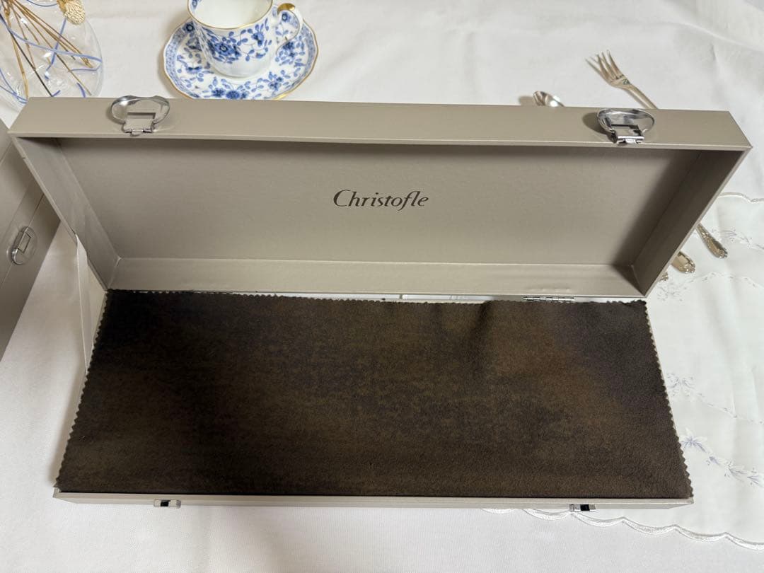 Christofle クリストフル　カトラリー収納ボックス
