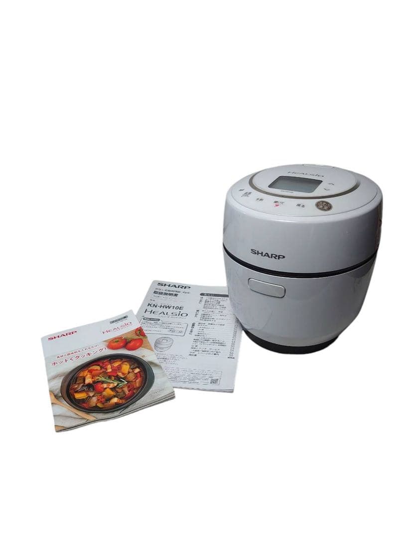 シャープ ヘルシオ ホットクック 電気調理鍋 KN-HW10E-W 2019年製