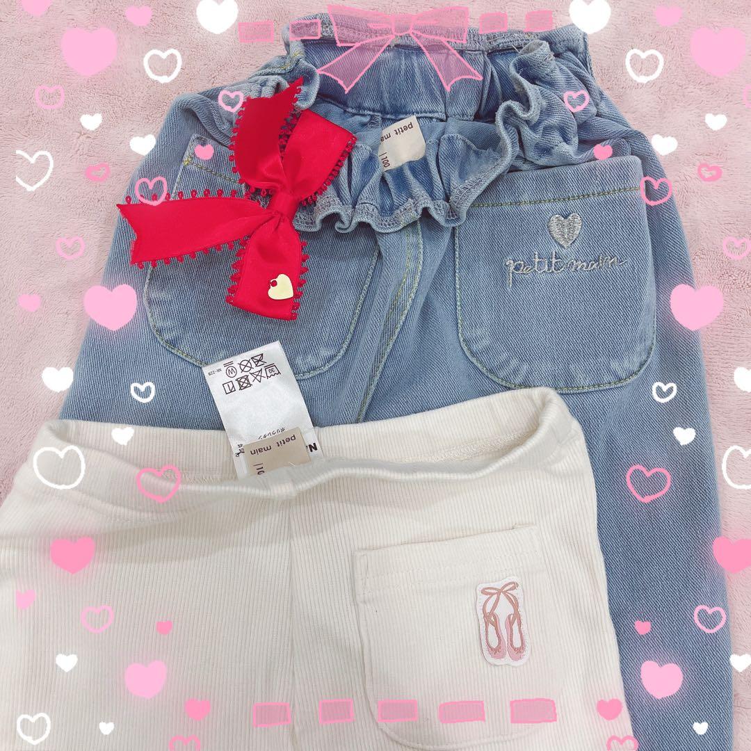 シャーリーテンプル❤️チェリーバスケット❤️ワンピ❤️チェック❤️メゾピアノ❤️カーデ❤️赤