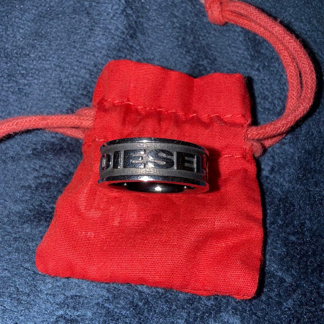 diesel ディーゼル　リング　メンズ　シルバーリング 21.5号
