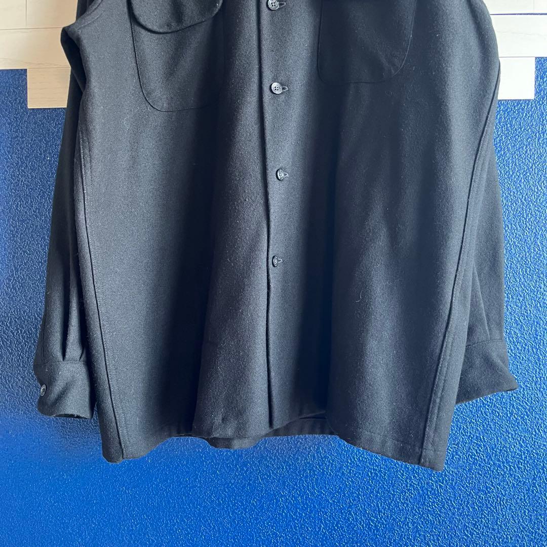 ヤ*キ様 PENDLETON WOOL SHIRTS 単色 ボードシャツ BLK