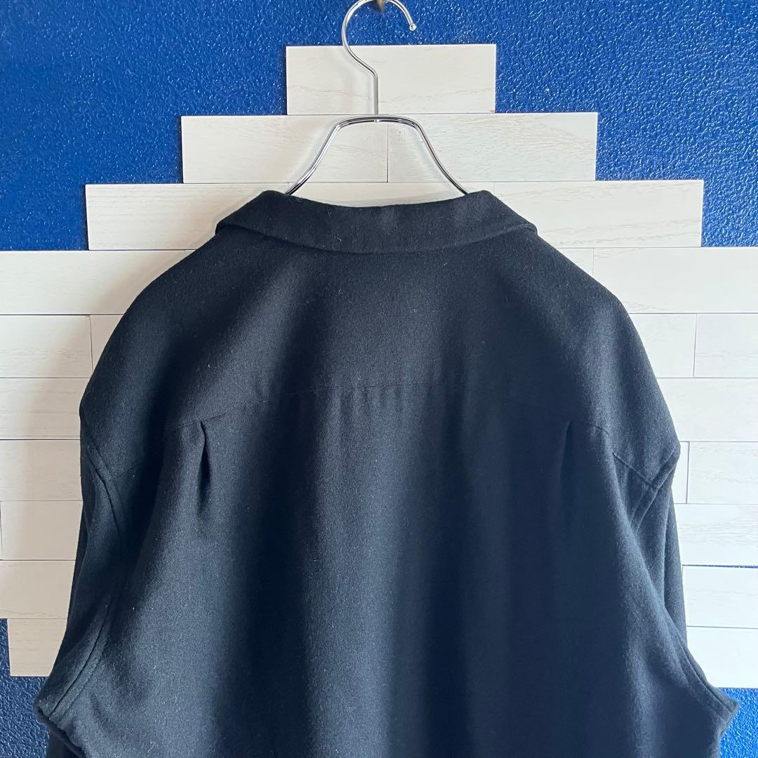 ヤ*キ様 PENDLETON WOOL SHIRTS 単色 ボードシャツ BLK