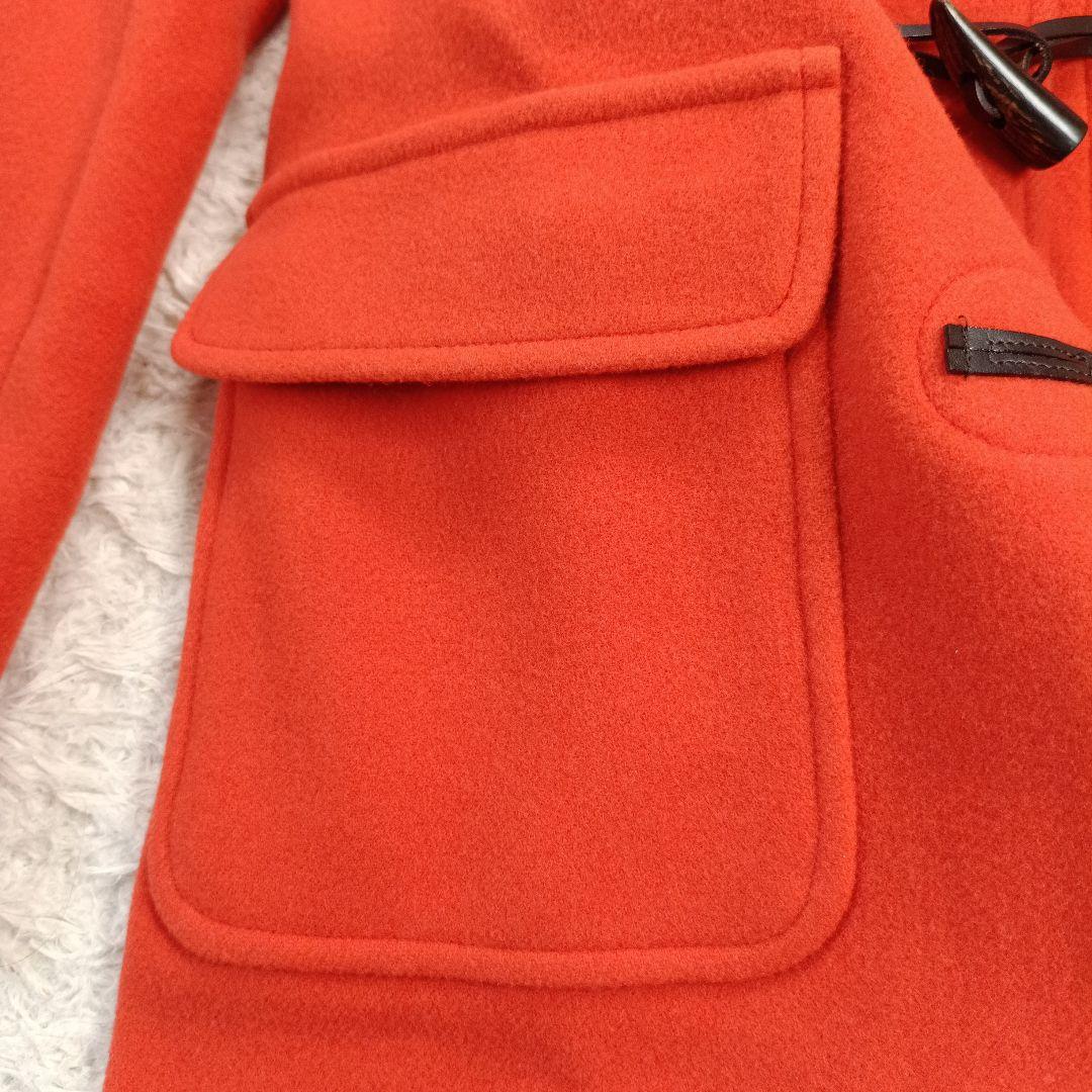 美品✨マッキントッシュロンドン　ロング丈 ダッフルコート　希少オレンジ　38