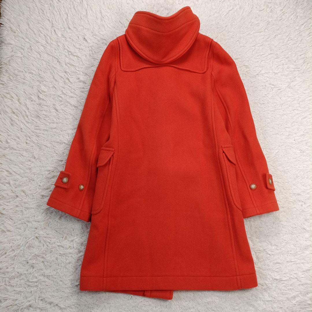 美品✨マッキントッシュロンドン　ロング丈 ダッフルコート　希少オレンジ　38