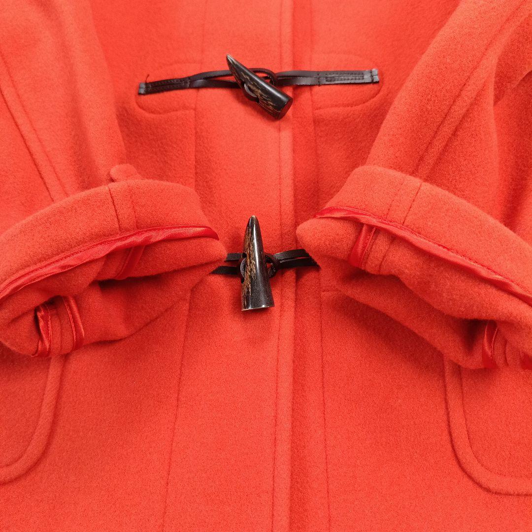 美品✨マッキントッシュロンドン　ロング丈 ダッフルコート　希少オレンジ　38