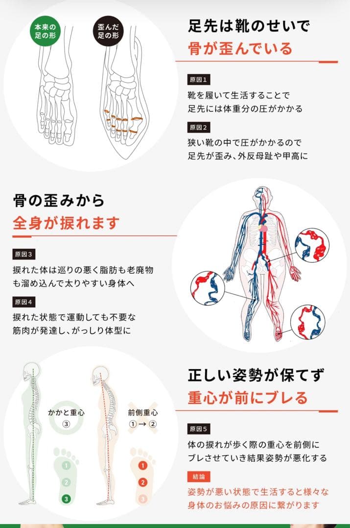 RACBAKI アイボリー トングサンダル