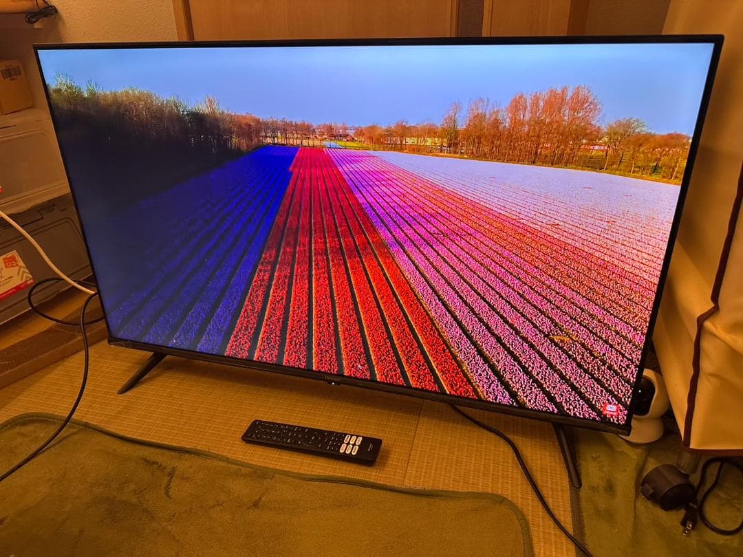 ハイセンス hisense 43型　スマートテレビ 43A6H 超極美品！