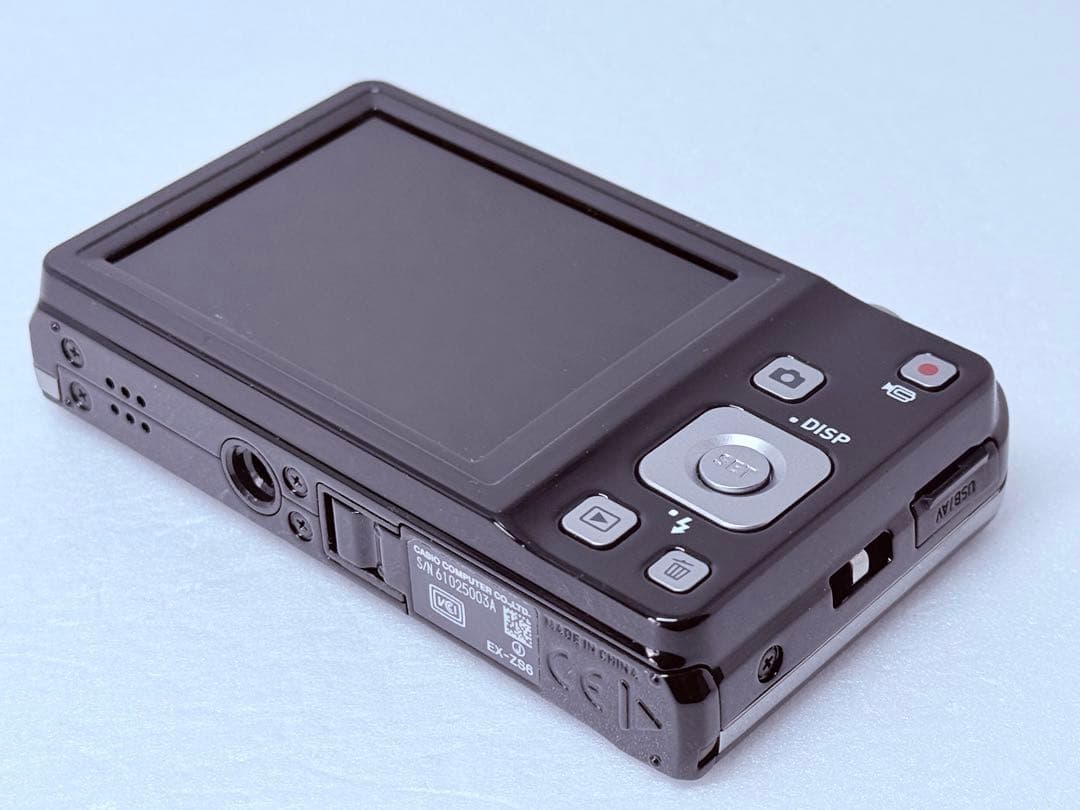CASIO EXILIM EX-ZS6 ブラック 動作確認済 コンデジ レトロ