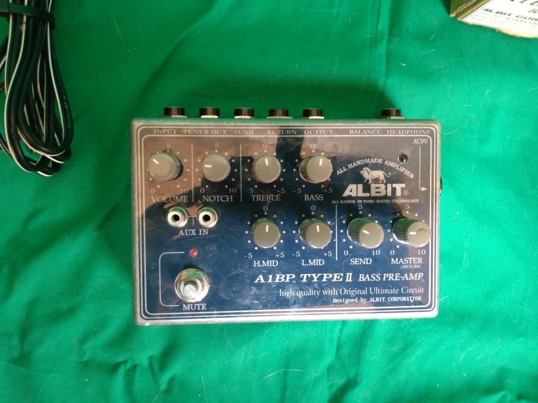 ぱ*だ様 ALBIT A1BP TYPE II ベースプリアンプ