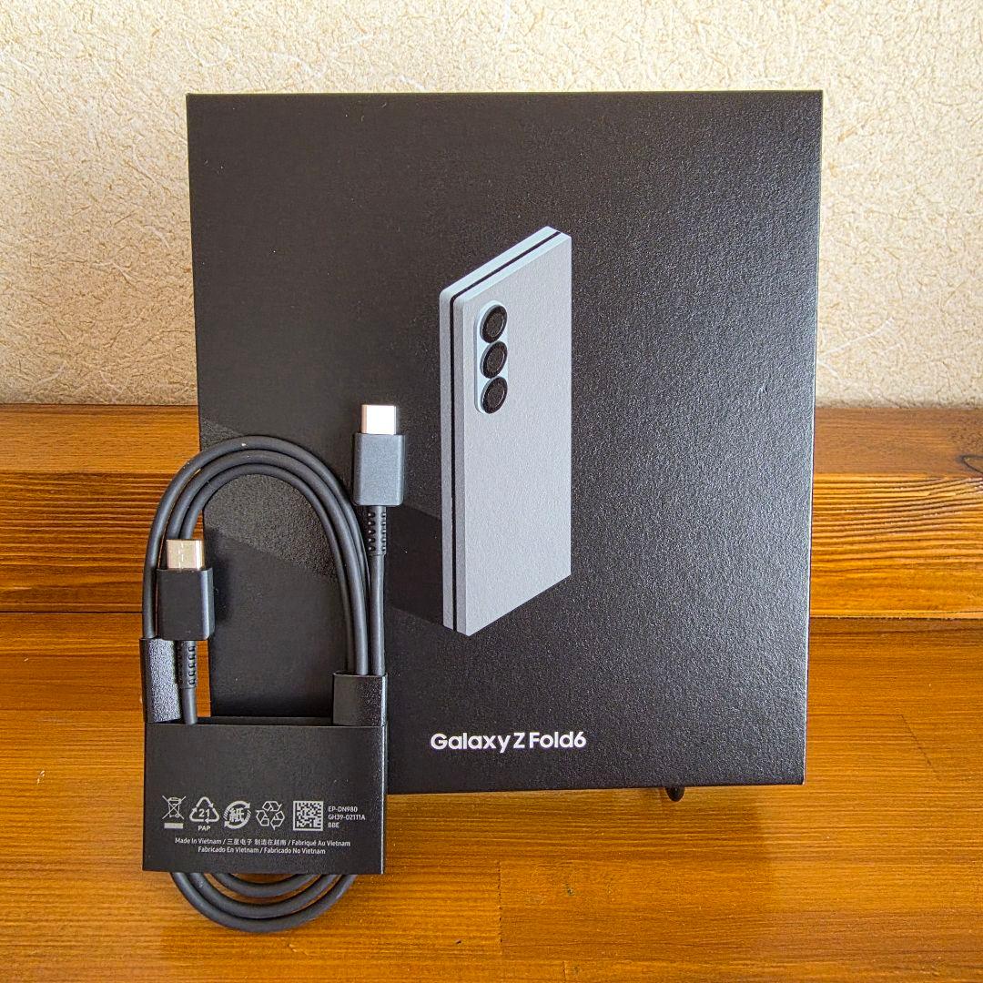 国内版Galaxy Z Fold6 本体 + USB-Cケーブル + ケース
