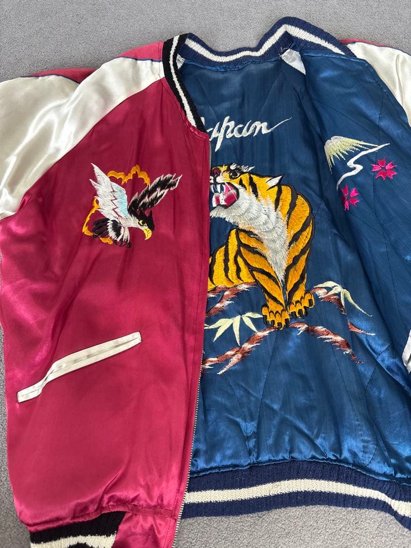 前*様 50sミツワ 三つ輪 ビンテージ スカジャン スーベニアジャケット 美品