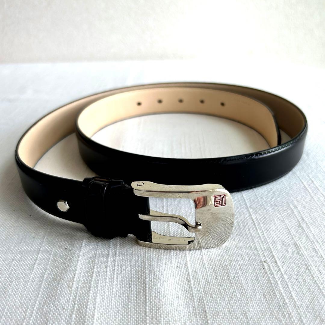 新品未使用　松坂牛紳士用ベルト　さとり　箱有り