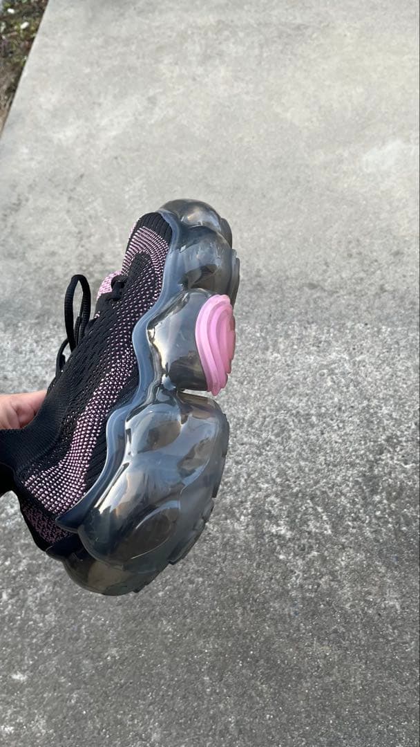 靴 grounds Moopie Black pinkDark Gray27.5