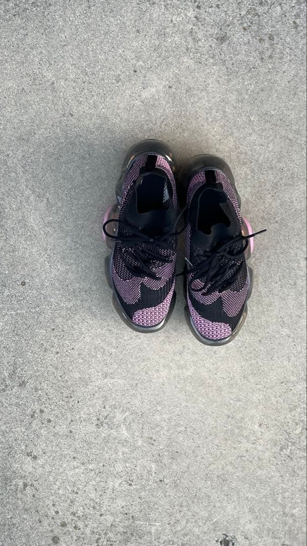 靴 grounds Moopie Black pinkDark Gray27.5