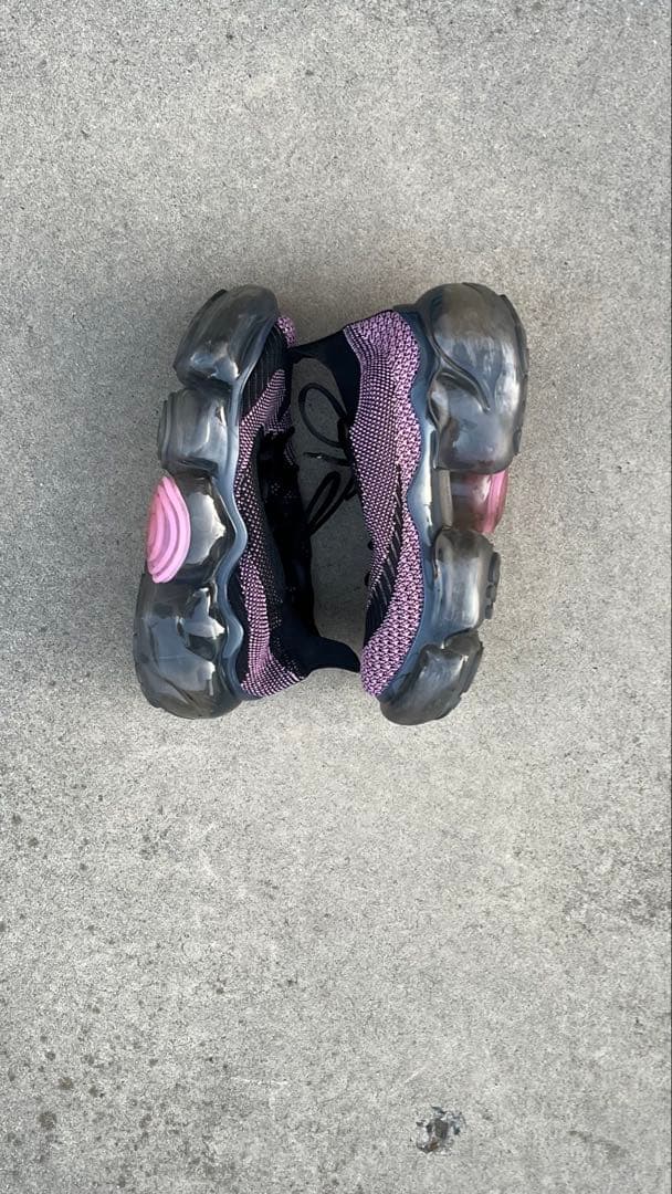 靴 grounds Moopie Black pinkDark Gray27.5