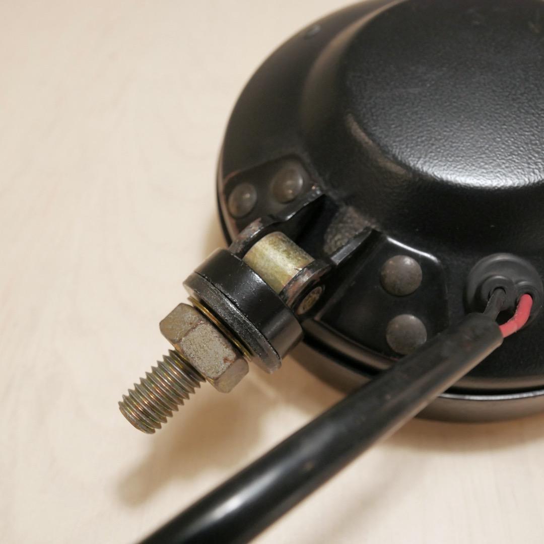 当時物 中古良品 CIBIE ハロゲンライト H3 12V 薄型 ブラック