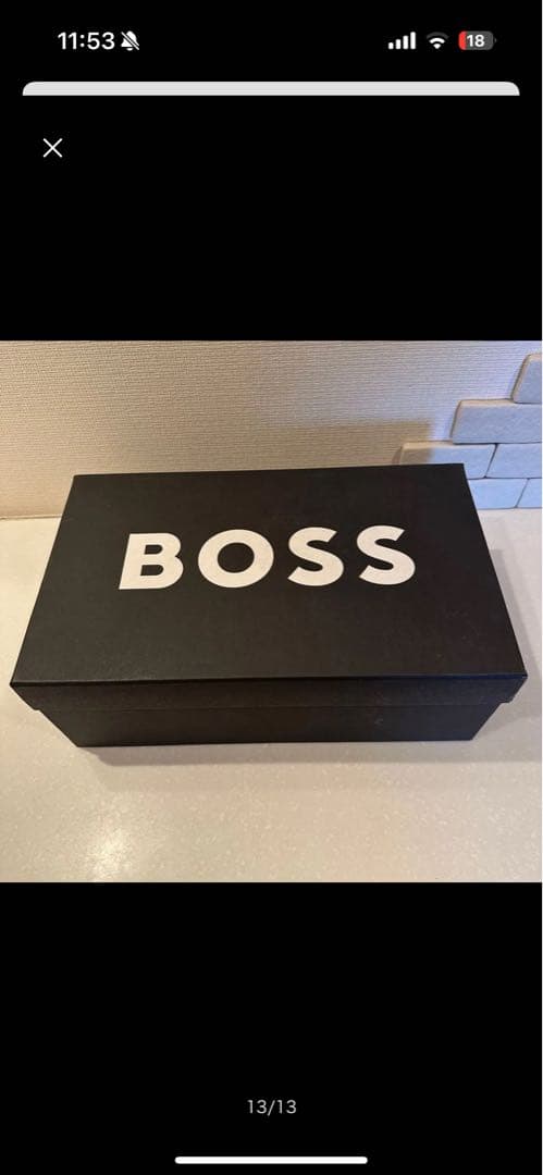 EU39 Hugo Boss Cedric Golf Trainers ブラック