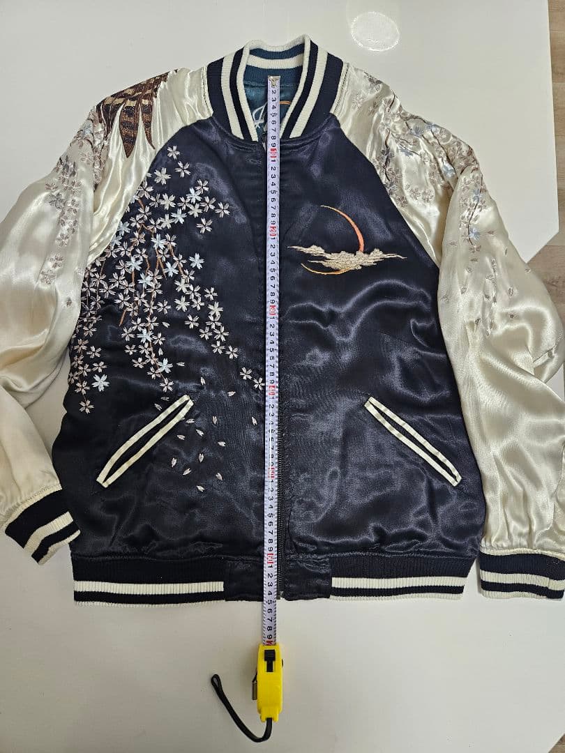 【✨鬼レア✨】絡繰魂　梟　リバーシブル　スカジャン　スーベニアジャケット　L