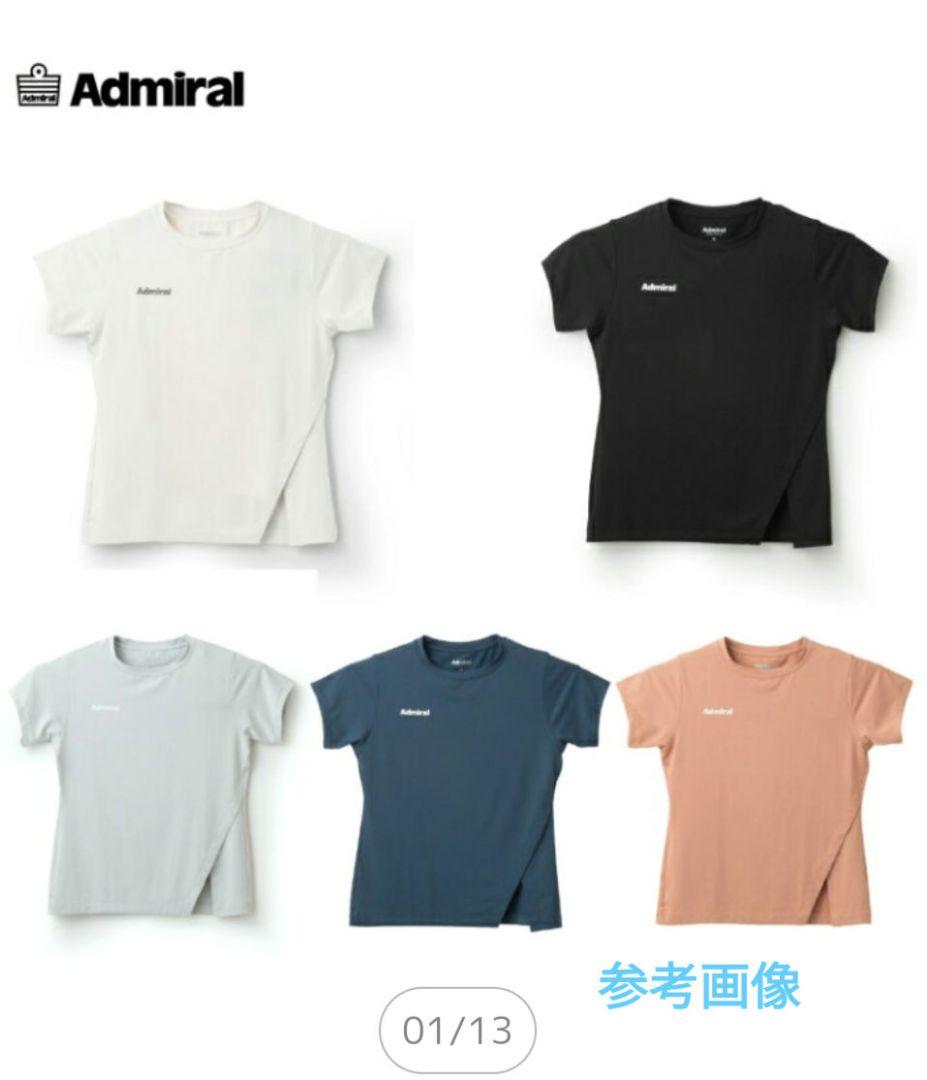 Admiral　アドミラル　ショートスリーブシャツ　ブラック　Ｌサイズ