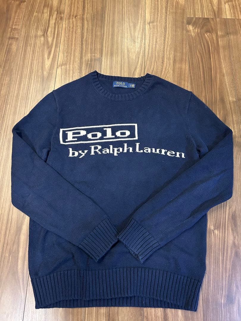 Polo by Ralph Lauren ニットセーター Sネイビー