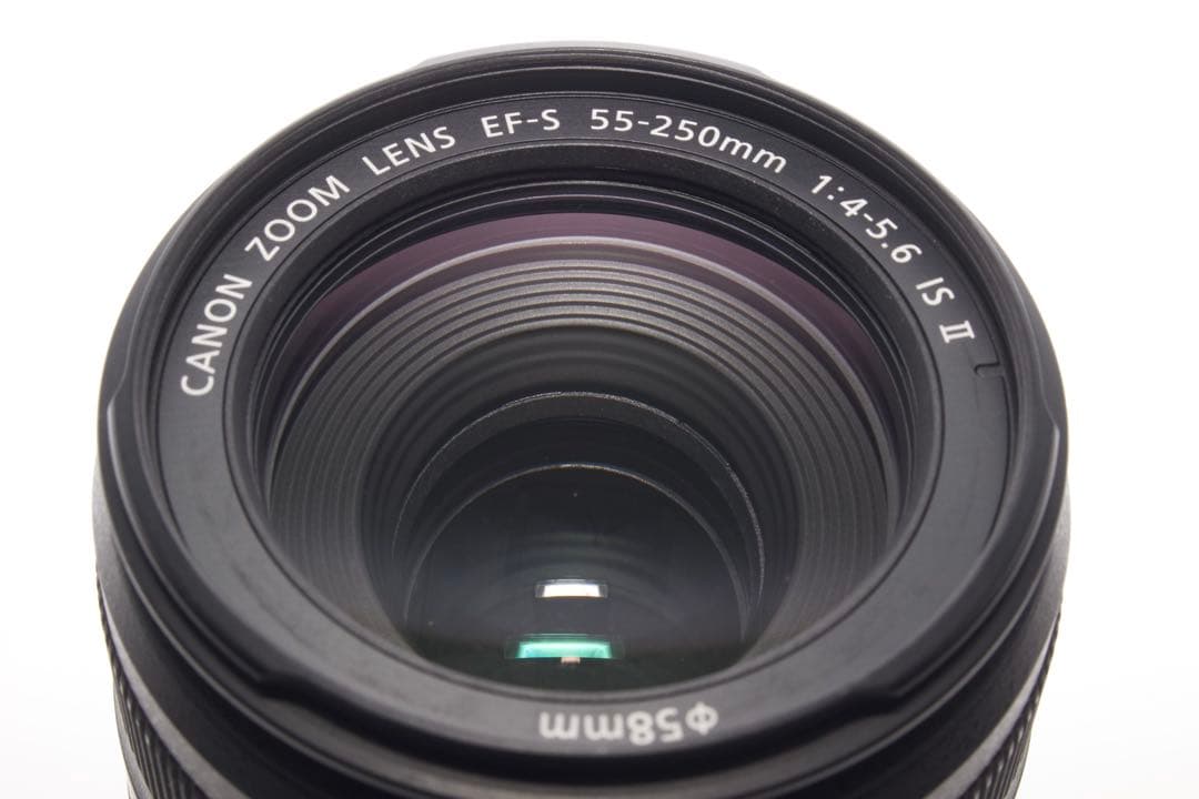 美品❣️Canon EF-S 55-250mm F4-5.6 IS Ⅱ 手ぶれ補正