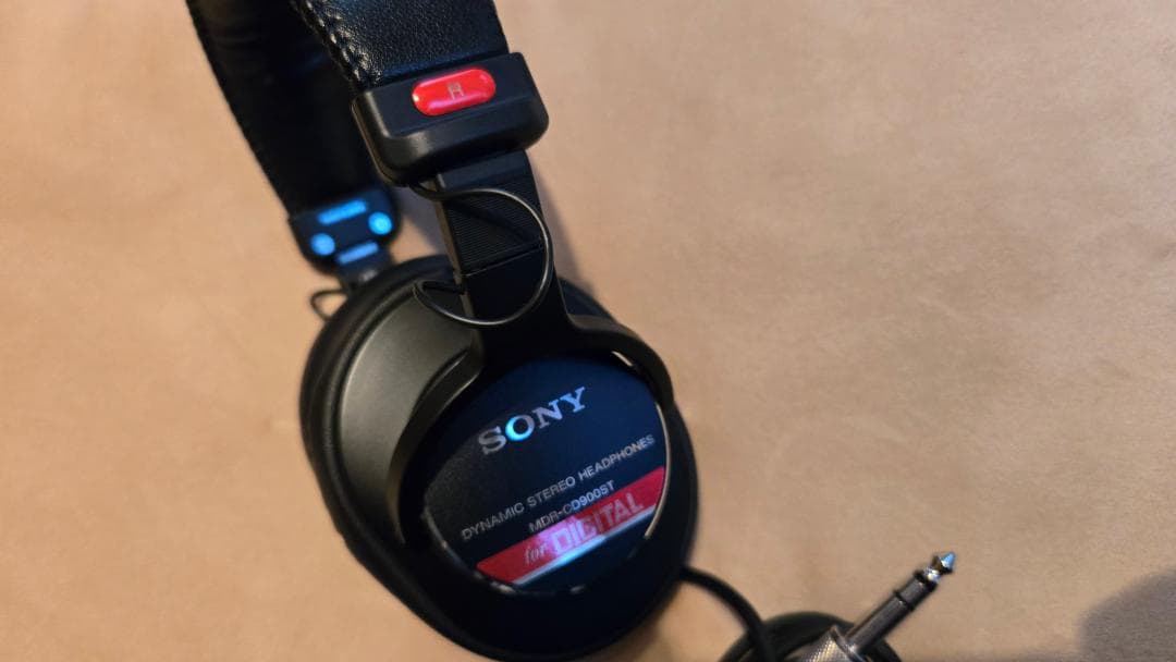 SONY MDR-CD900ST スタジオモニターヘッドフォン