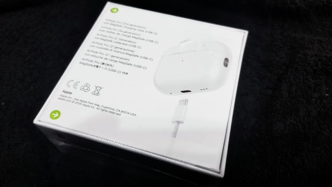 新品未開封(外装フィルム付き) Apple AirPods Pro 第2世代