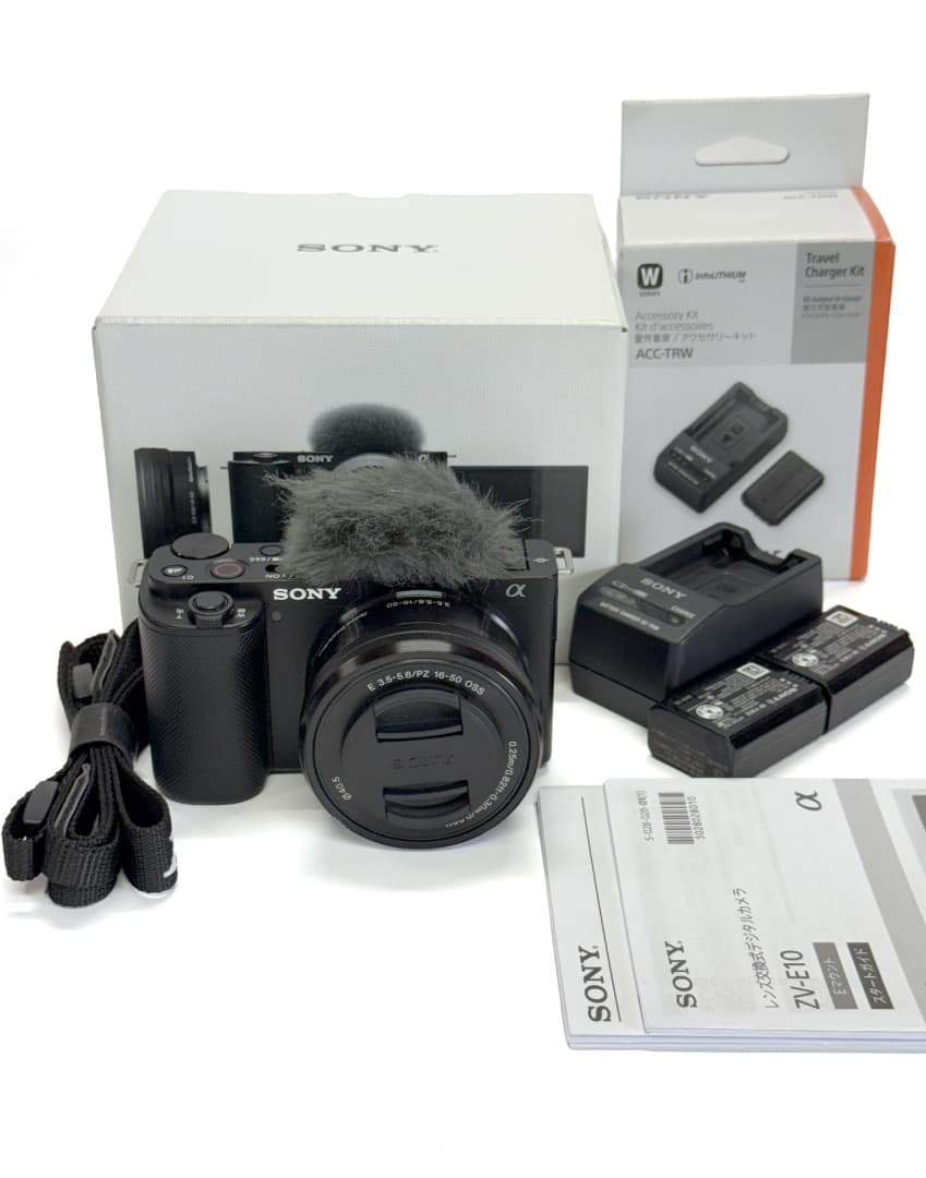 ★SONY ZV-E10L パワーズームレンズキット ショット数285枚★