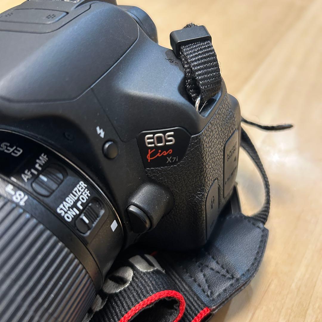 Canon EOS Kiss X7i ダブルズームキット・三脚・リモコン他付属