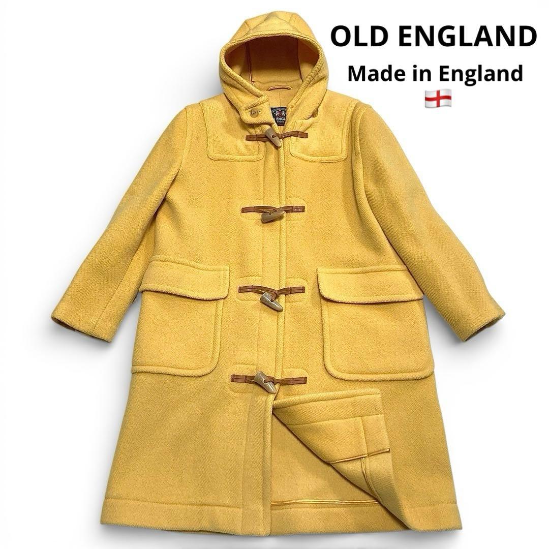 OLD ENGLAND ヘリンボーン ダッフルコート イエロー イングランド製