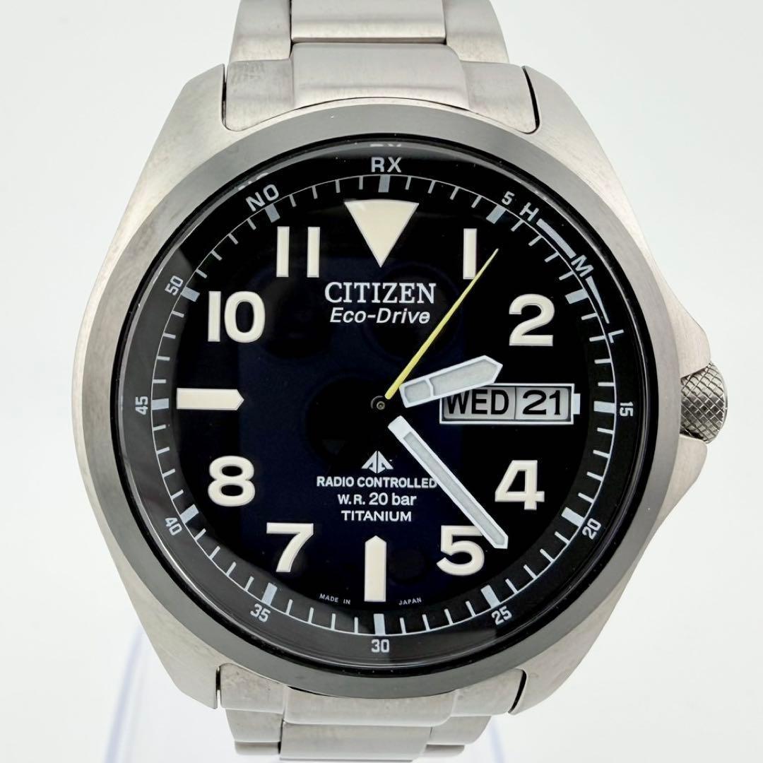 美品 シチズン プロマスター PMD56-2952 メンズ ソーラー 腕時計