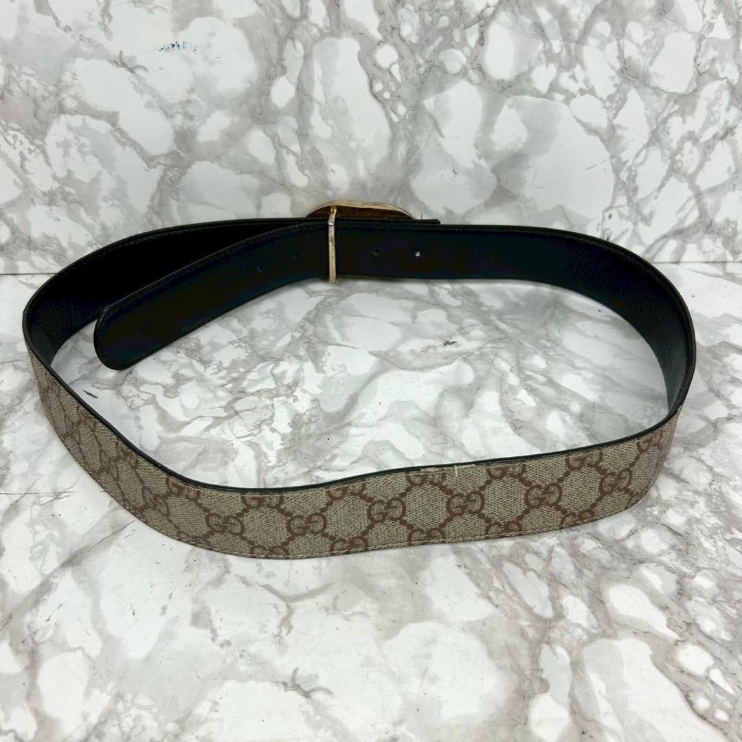 GUCCI グッチ GGパターン ダブルGバックル ベルト