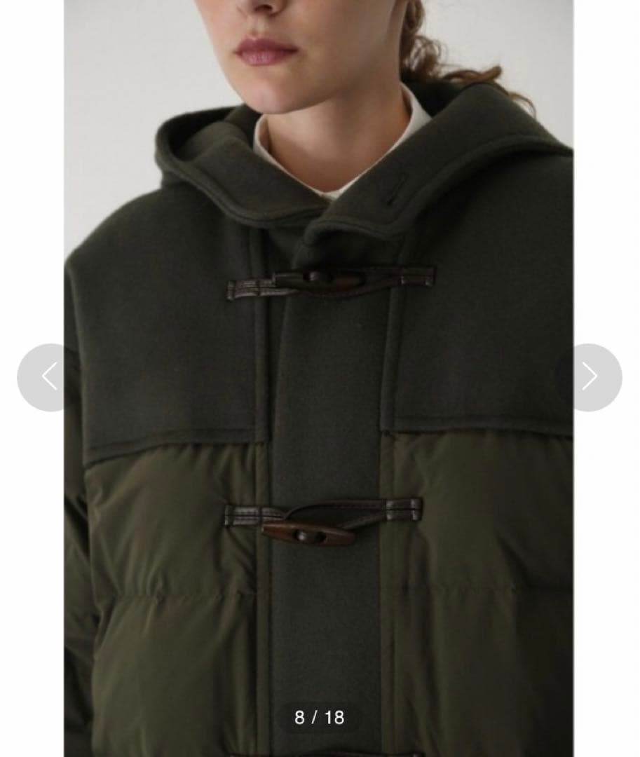 Down　リムアーク　ウールドッキングダウンコート