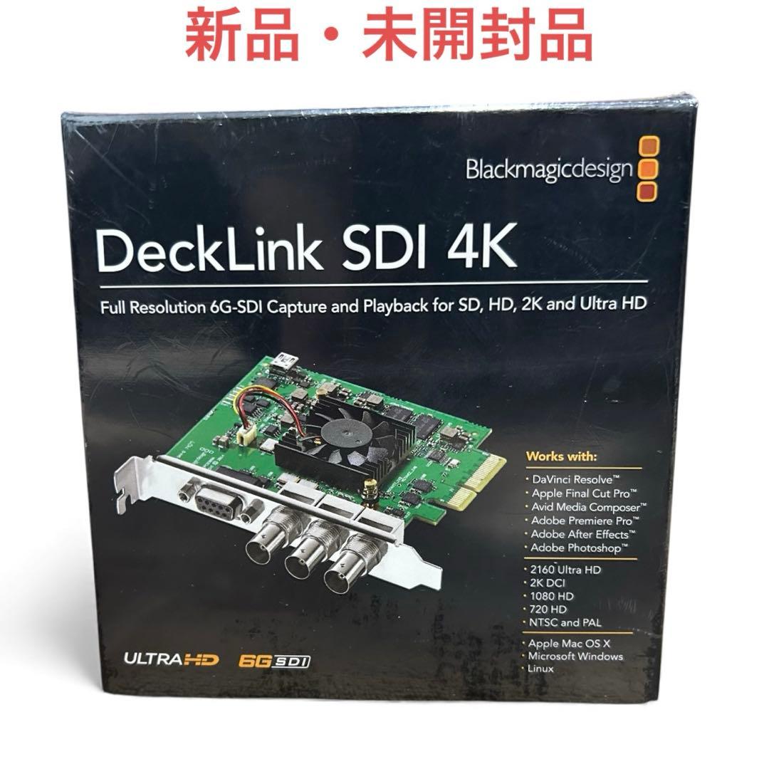 グラフィックボード・グラボ・ビデオカード DeckLink SDI 4K Blackmagicdesign 6G-SDI