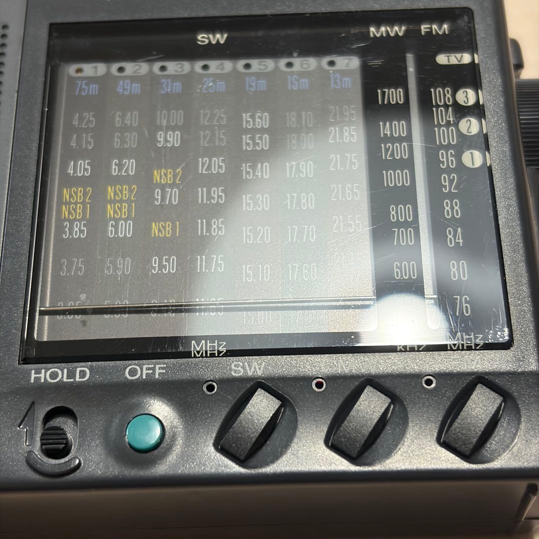 FM/SW/MW バンドレシーバー (ICF-SW22)