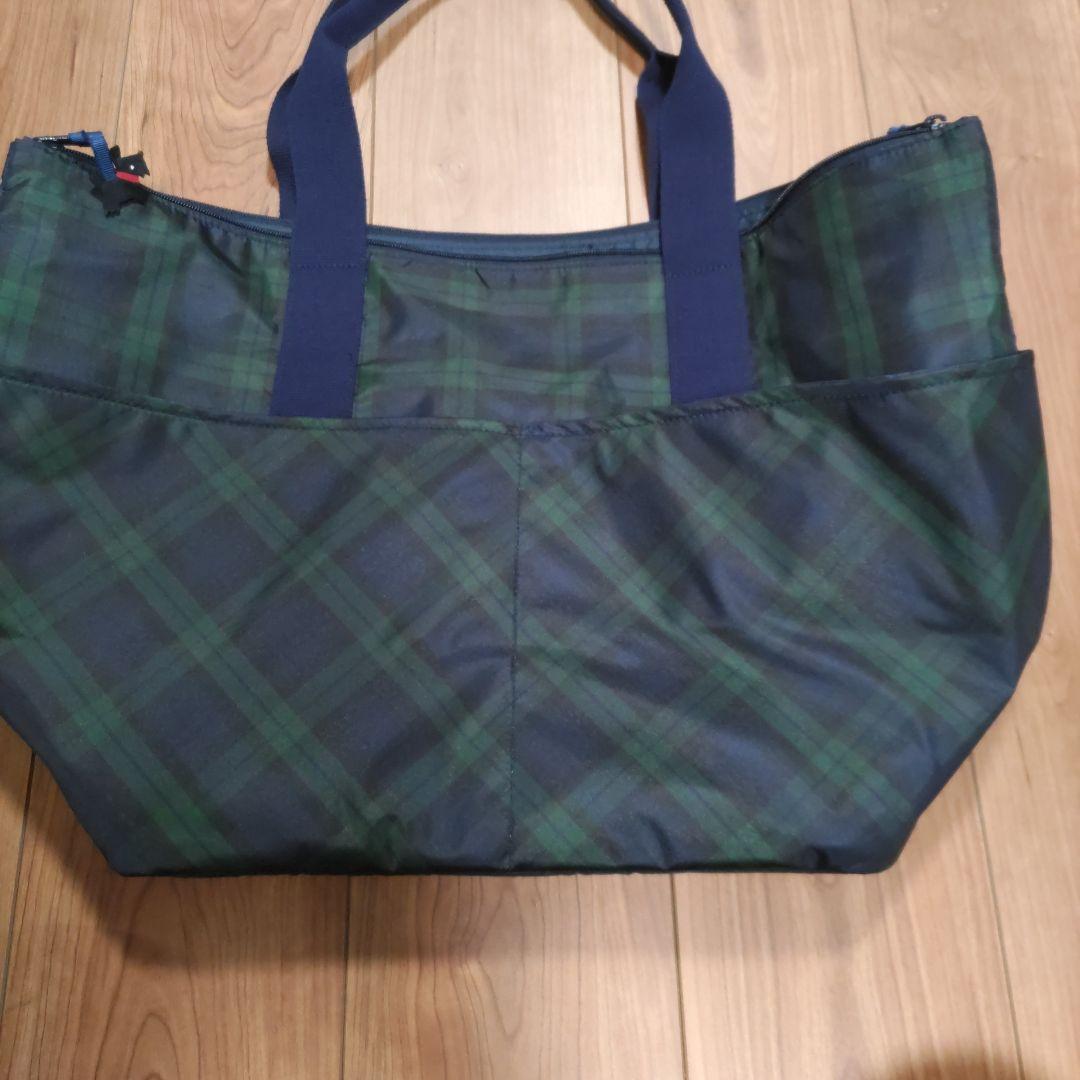 ファミリア　マザーズバッグ　ブラックウォッチ♡