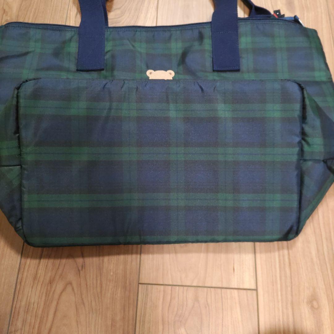 ファミリア　マザーズバッグ　ブラックウォッチ♡