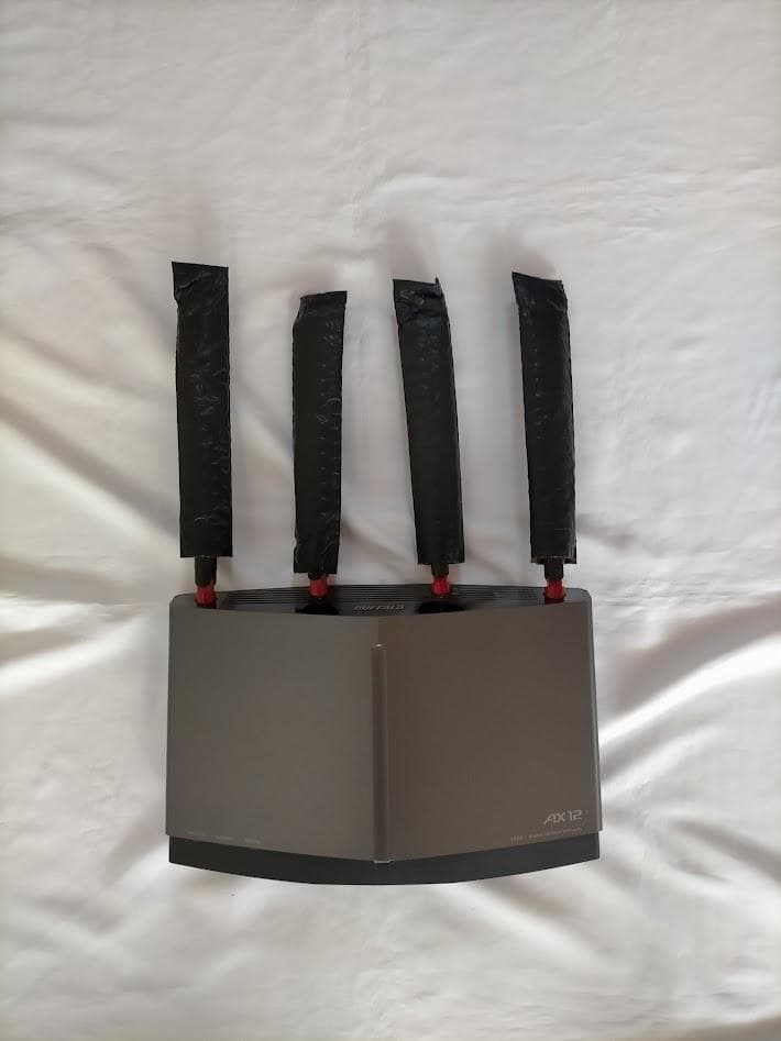 美品　BUFFALO ルーター　WXR-5950 AX12　Wi-Fi 6