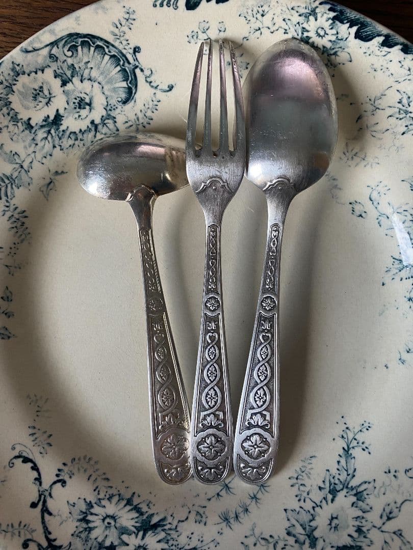 フランス　アンティーク　カトラリーセット　CHRISTOFLE　クリストフル