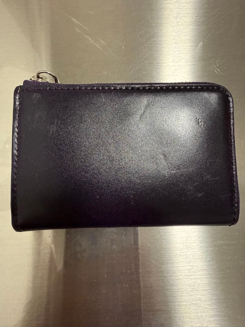 ソメスサドル　コードバーン　ディアマン ケース　パープル希少