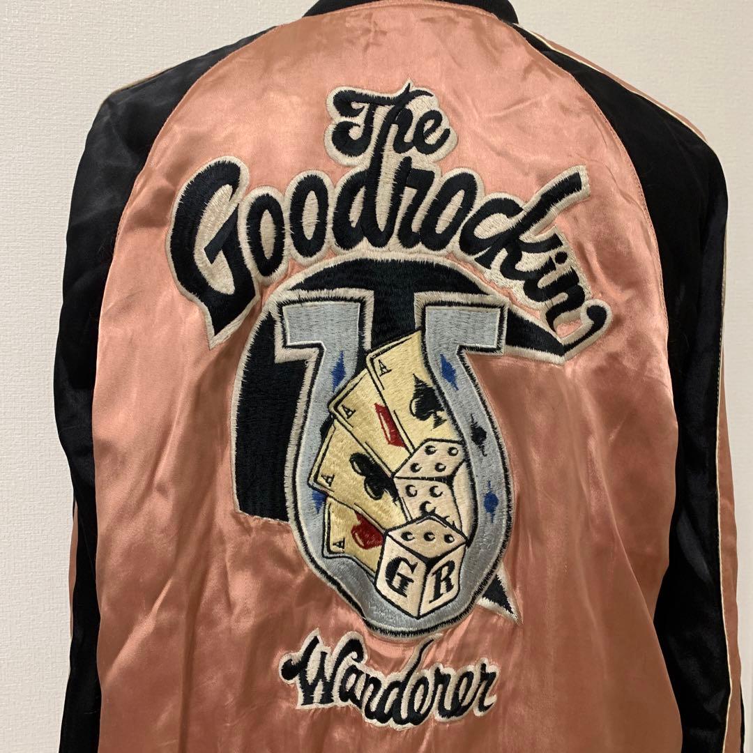 希少 GOOD ROCKIN' グッドロッキン ロカビリー系　スカジャン 刺繍