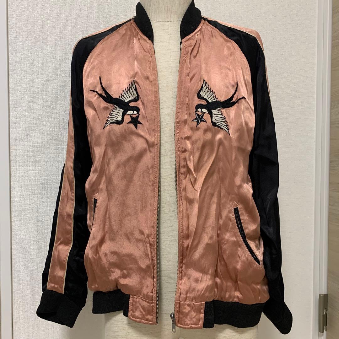 希少 GOOD ROCKIN' グッドロッキン ロカビリー系　スカジャン 刺繍