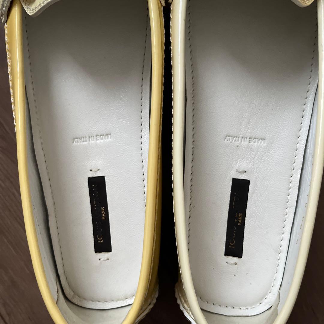 ルイヴィトン　エナメル　ローファー　レザースカート　2点おまとめ