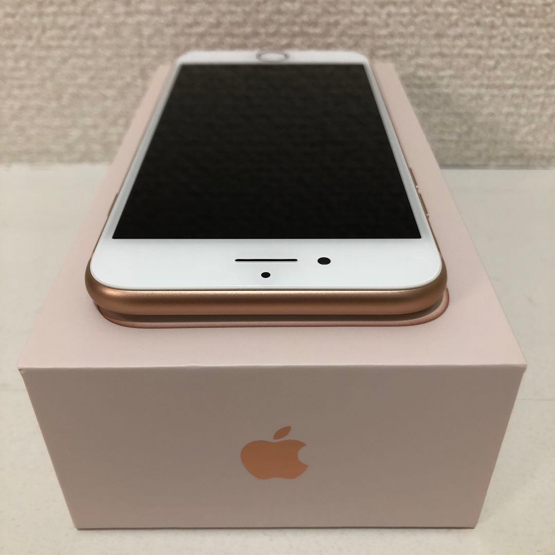 超美品 Apple iPhone 8 ゴールド 本体 SIMロック解除済み