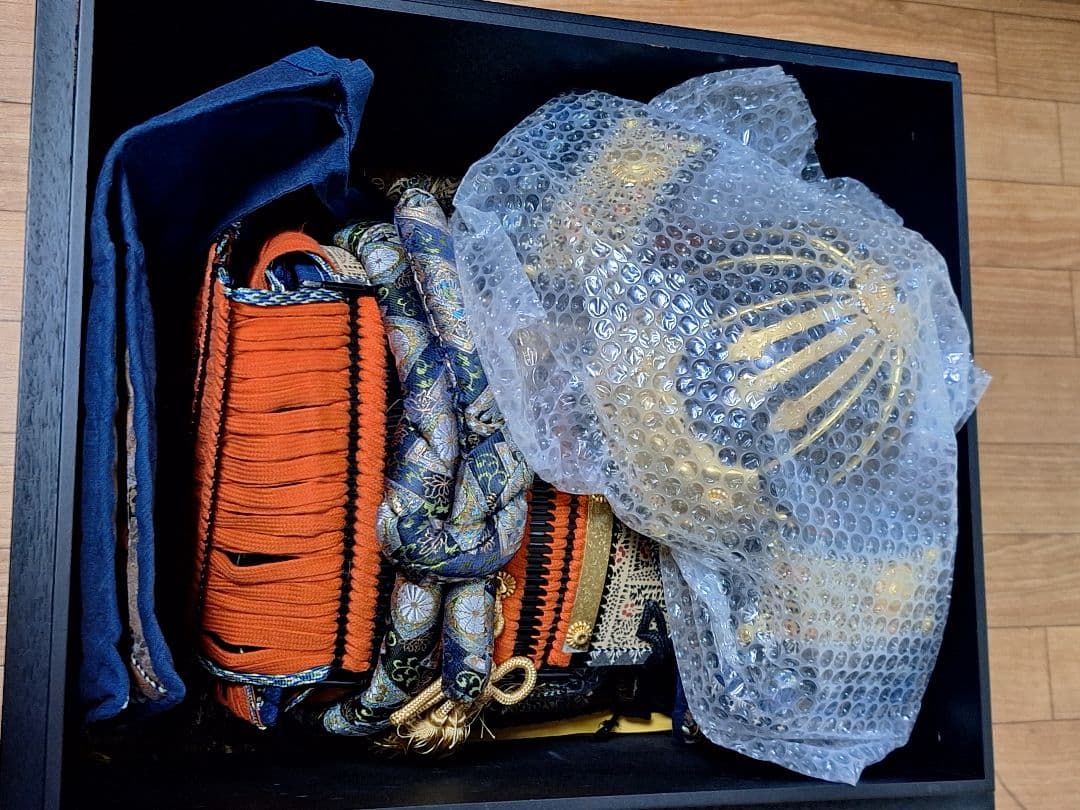 U*i様 稚児等身大鎧兜、五月人形、兜、稚児鎧兜、着用鎧兜